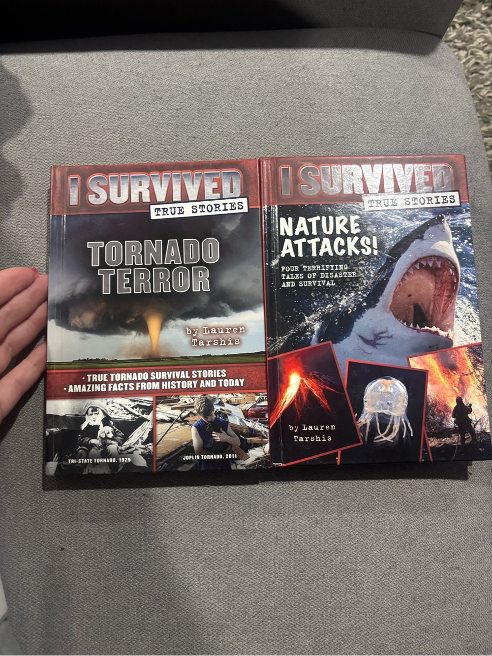 True Stories: Tornado Terror & Nature Attacks! - Red/Black Covers